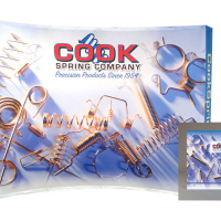 10 Foot Trade Show Booth And Brochure