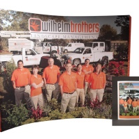 10 Foot Trade Show Booth And Brochure