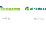 Before And After Of Ed Klopfer Schools Logo