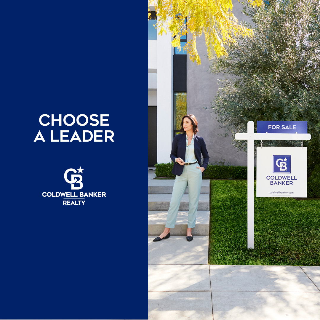 Female real estate agent