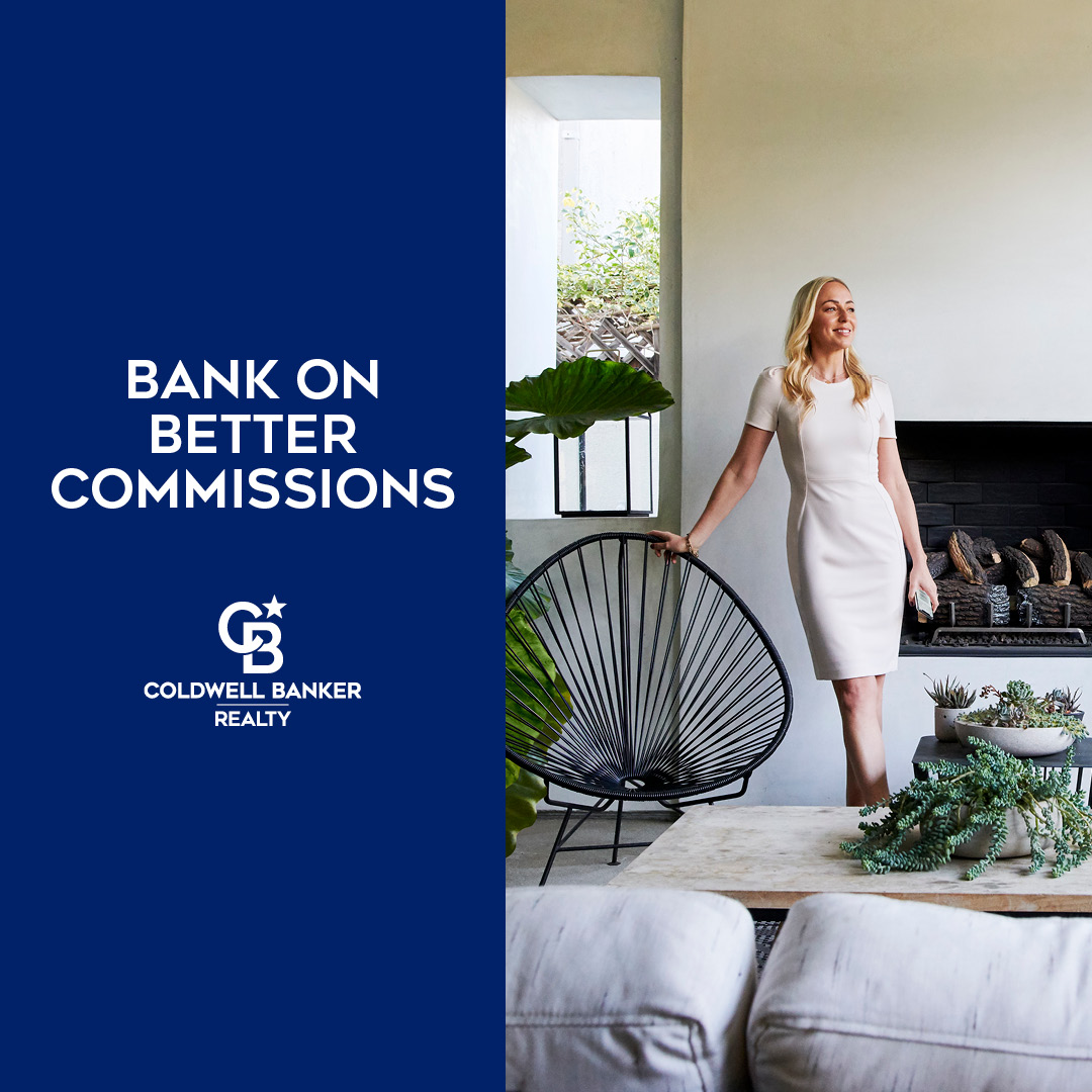 Female real estate agent